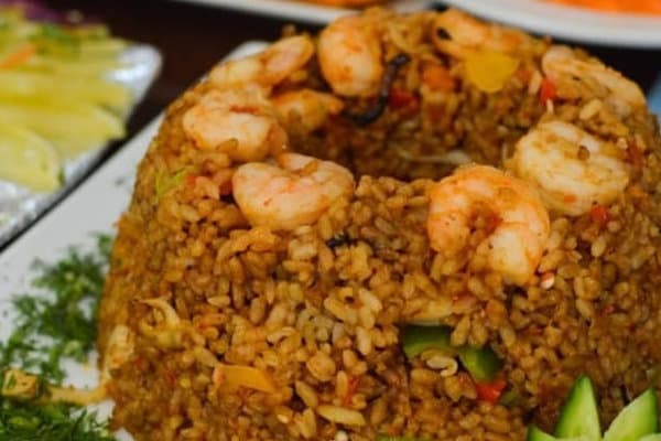 أرز بالجمبري